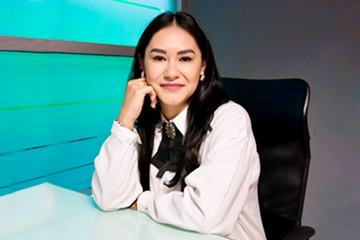 Evelyn Hurtado miembro del equipo hunters